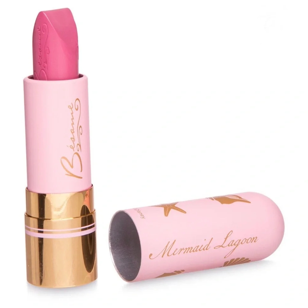 Besame Mermaid Lagoon Starfish Pink Lipstick